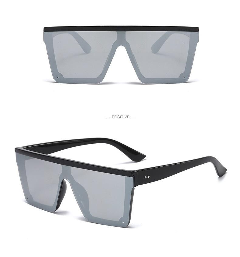 2020 New Fashion Big Frame Sunglasses Spot One-Piece Sunglasses