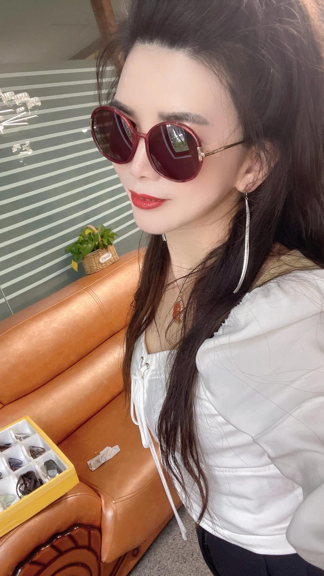 Mzhs220309 Women Round Shape Fashion Polarized Best Selling Polarized Sunglasses