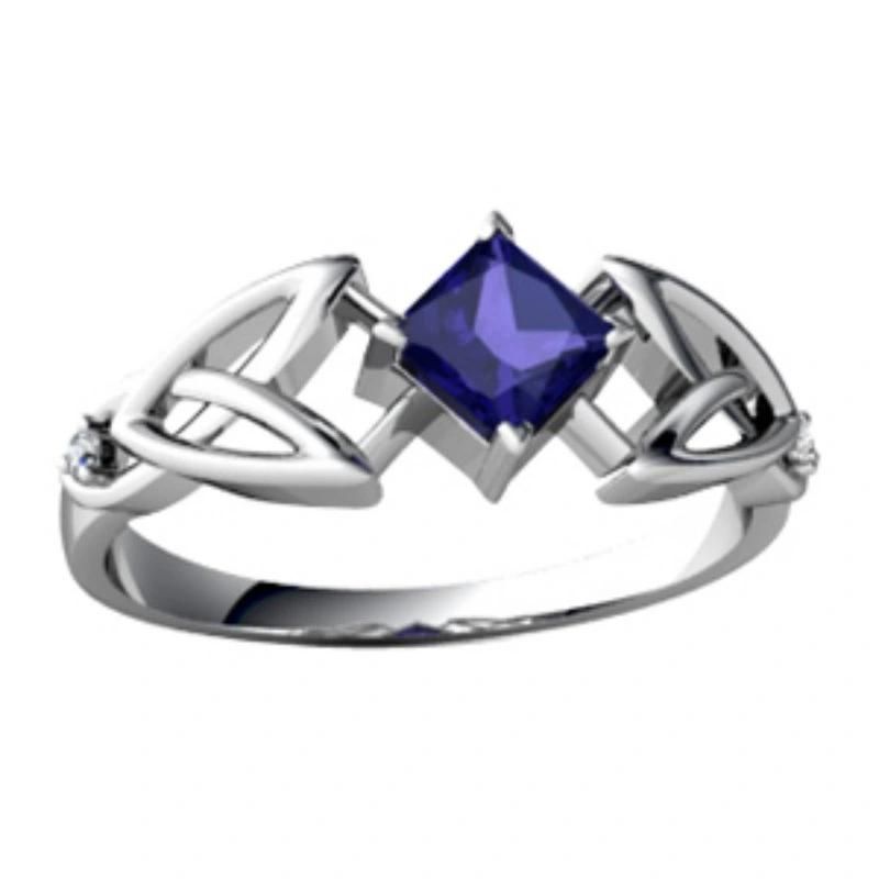 Silver Woman Valentine′s Day Gift Ring