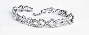 Fashion Jewelry -Fashion Rhinestone Chain Bracelets (HL1A252Y0AF)