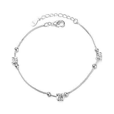 Transfer Beads Hand Jewelry Student Girlfriends Geometric Square Bracelet