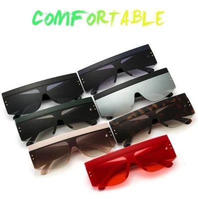 New Style One-Piece Big Frame UV400 Sports Sunglasses