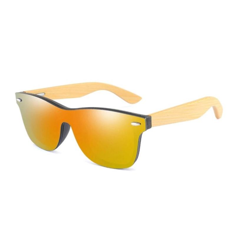 Bamboo Feet Sunglasses Classic Color Film Bamboo Sunglasses for Men and Women Sg3007