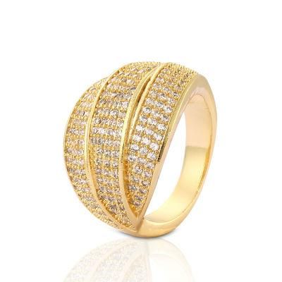 Fashion 18K Gold Plated Stainless Steel Silver Wedding Engagement Jewelry Design Man Finger Rings