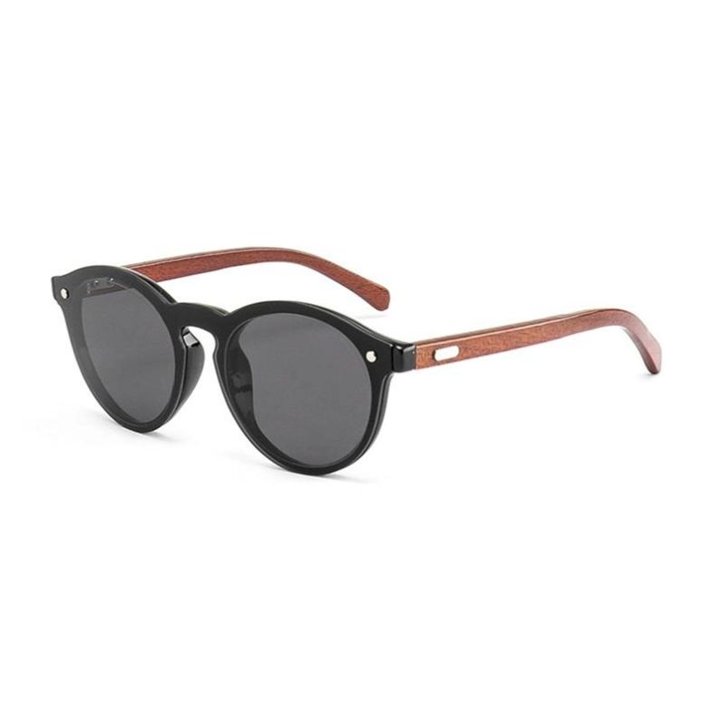 New Anti-Wood Grain Plastic Frame Wood Legs Wood Sunglasses Sg3009