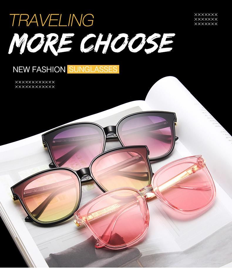 2020 New Arrivals Unisex Plastic Frames UV Sunglasses Sun Glasses