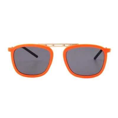 Orange Square Fashion Sunglasses Plastic