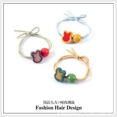 Fashion Jewelry Fresh Temperament Hair Ring Preparation Beads Head Rope