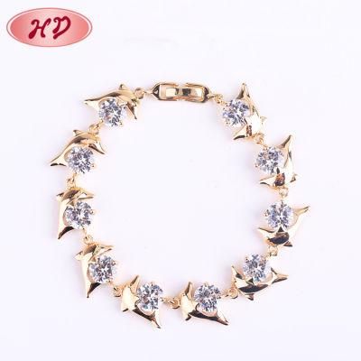 Rose Gold Color Fashion Jewelry Bracelet for Ladies