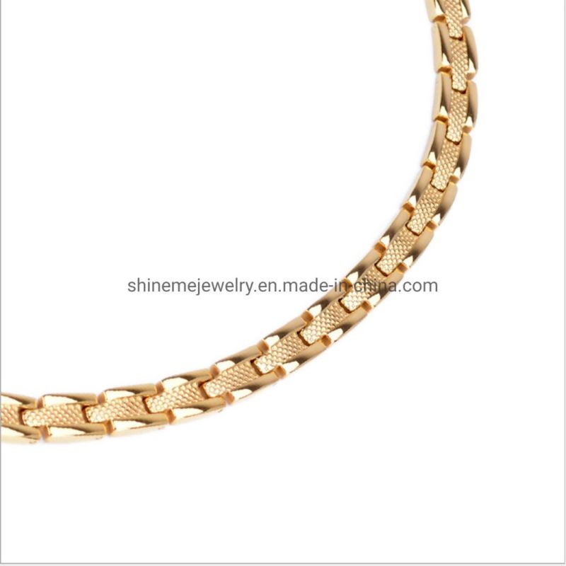 Fashion Jewelry Creative New Jewelry Magnet Stainless Steel Custom Men′s Necklace Titanium Steel Jewelry Mnsl05g