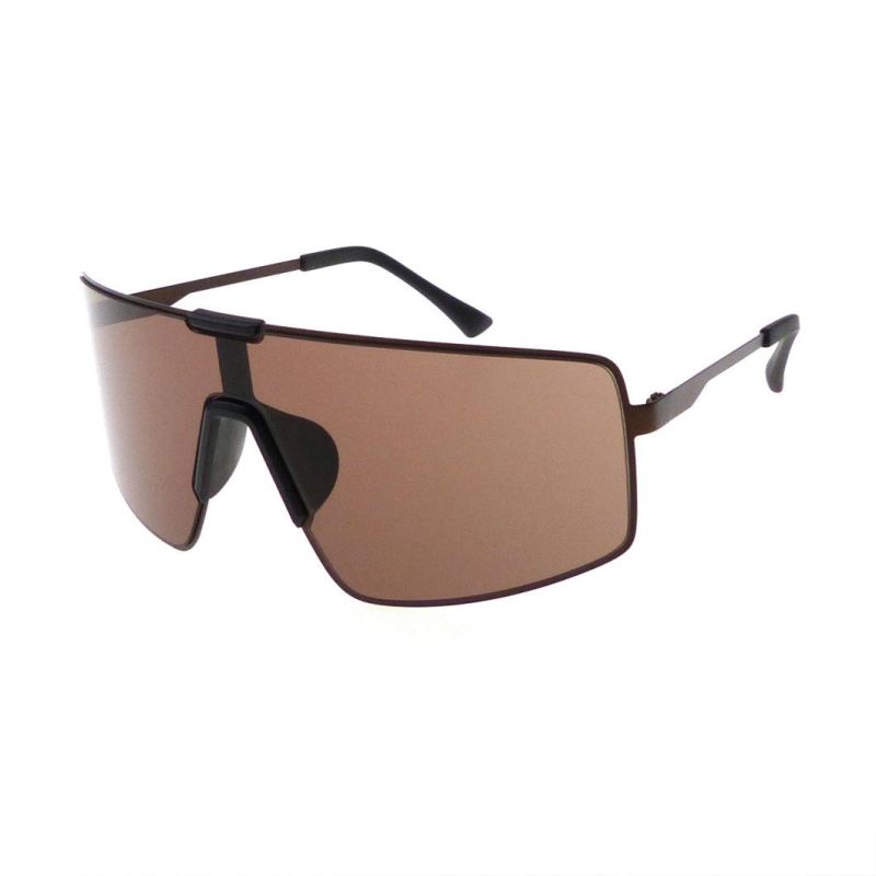 2021high Quality Adjustable Nose Pad Sunglasses Double Injection Sunglasses for Sports