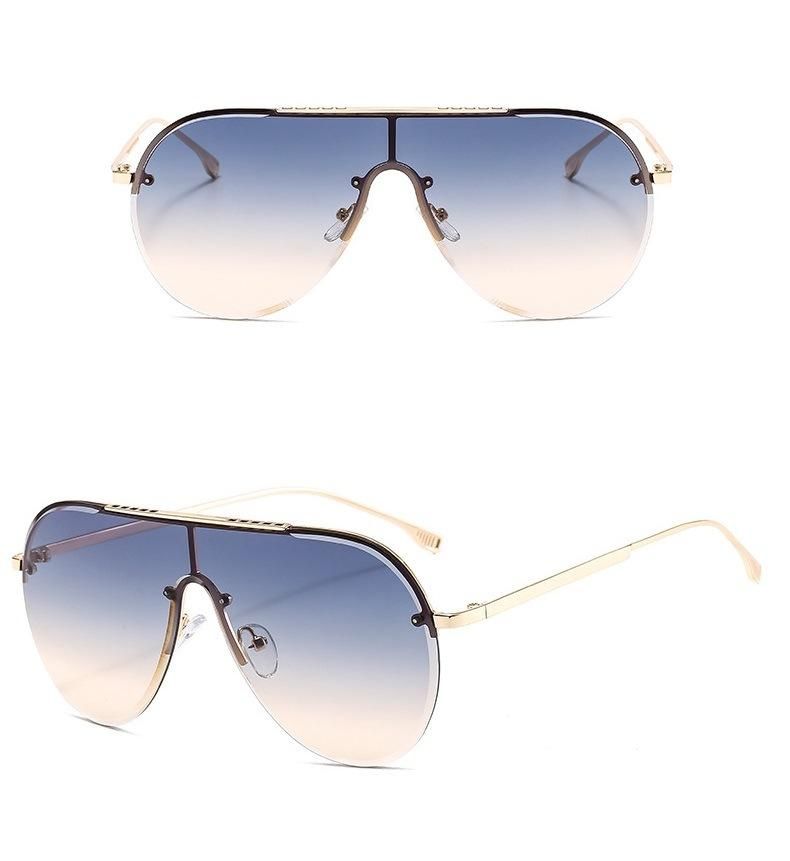 2020 New Metal Fashion Wholesale Brand Designer Sport Metal Sunglasses