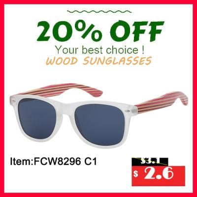Wooden Glasses in Tac UV400 Lens