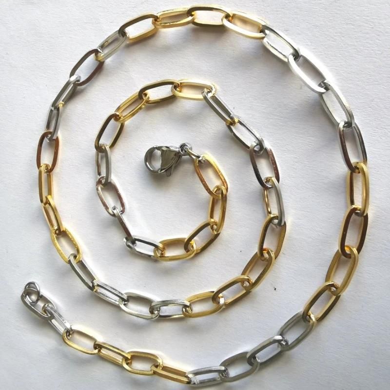 Fashion Jewelry Accessories Stainless Steel Cable Chain