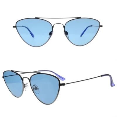 Triangle Shape Metal Sunglasses