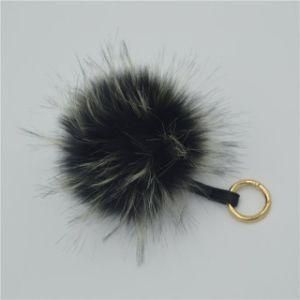 Fuzzy Large POM Keychain Bag Charm Fur Fluffy Fur Ball