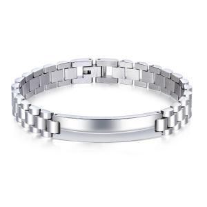 Fashion Jewelry Stainless Steel Watch Band Men Bracelet
