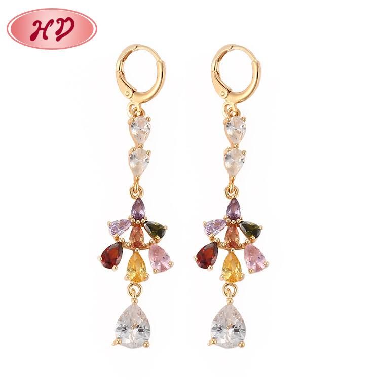 New Design Statement Women Jewelry Colorful Drop Earrings