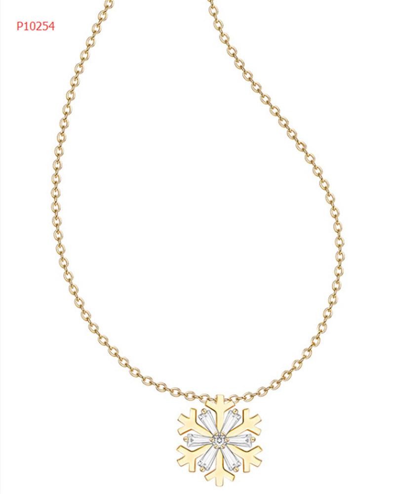 Hotsale Winter Jewelry 925 Sterling Silver Snowflake Pendant