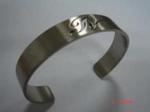 Fashion Stainless Steel Cuff Type Bangle (BC4879)