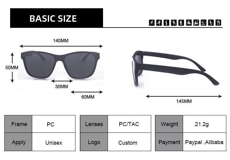 New Design Fashion Sunglasses 2022 Anti Radiation Polarized Sun Glasses