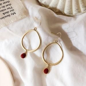 Vintage Earrings 2021 Geometric Unique Earrings Jewelry for Women Girls Crystal Leather Wholesale African Moissanite Earrings