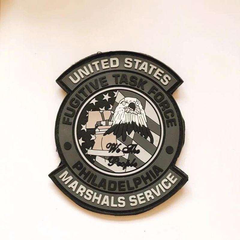 Low Price PVC Customized Hook and Loop Fasteners Embroidery