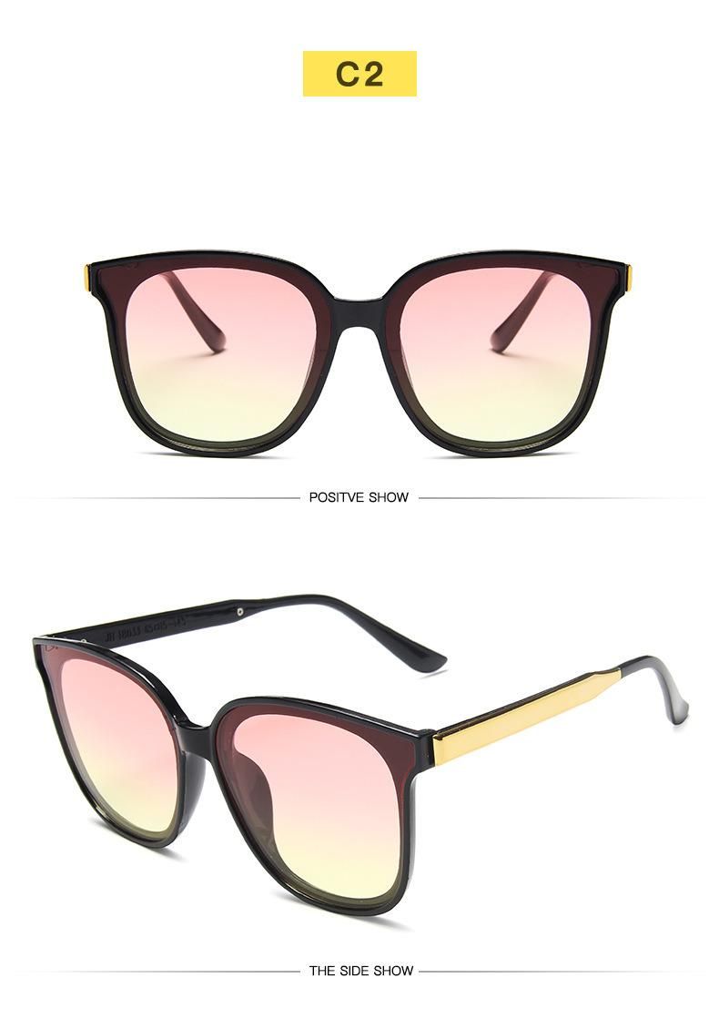 2020 New Arrivals Unisex Plastic Frames UV Sunglasses Sun Glasses