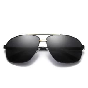 Wholesale Polarized Hot Selling Square Double Bridge Mens Sunglasses