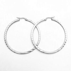 Yongjing Jewelry Stainless Steel Fashion Hoop Earrings (YJ-E0053)