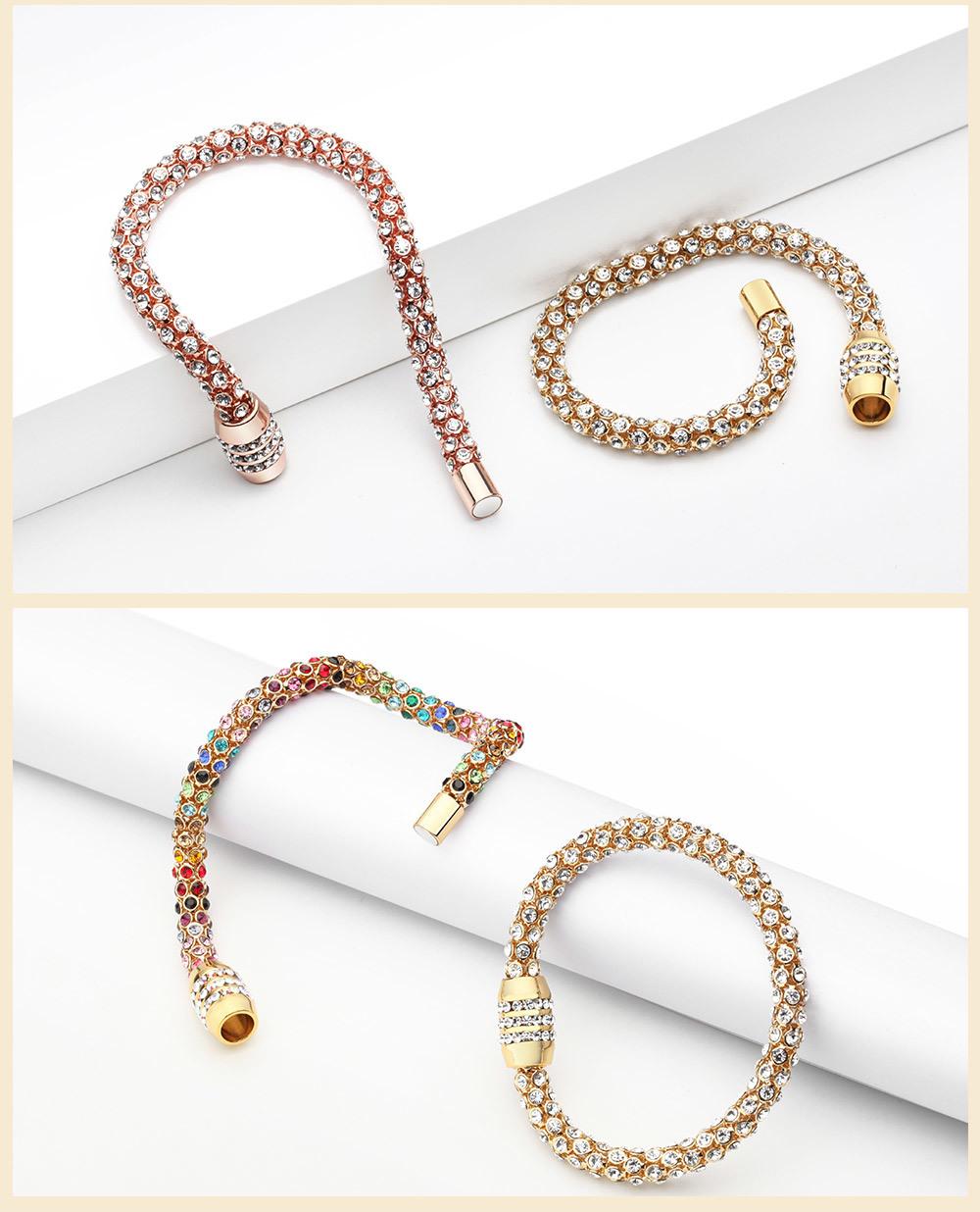 Creative Knot New Design Women Colorful Bangle