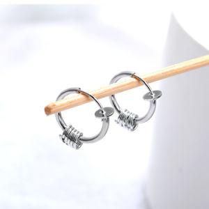 Circle String Ring Non-Pierced Ear Clip