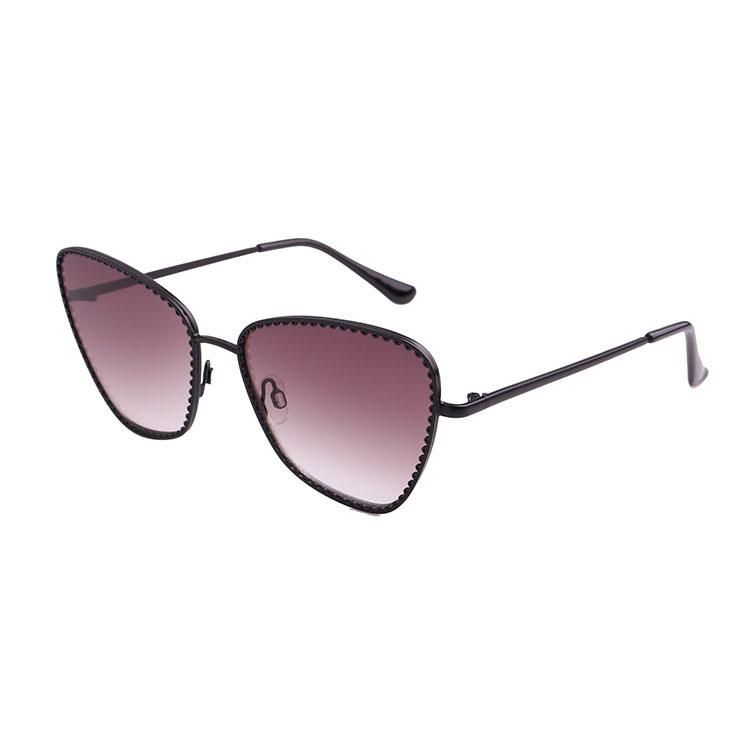 2019 Butterfly with Decoration Fashion Metal Sunglasses