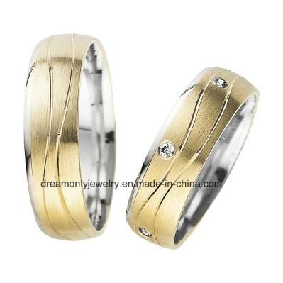 Gold Diamond Wedding Ring Custome Jewelry Ring