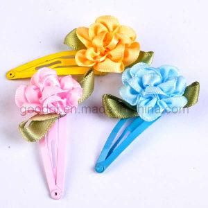 Snap Clip with Ribbon Flower (GD-AC048)