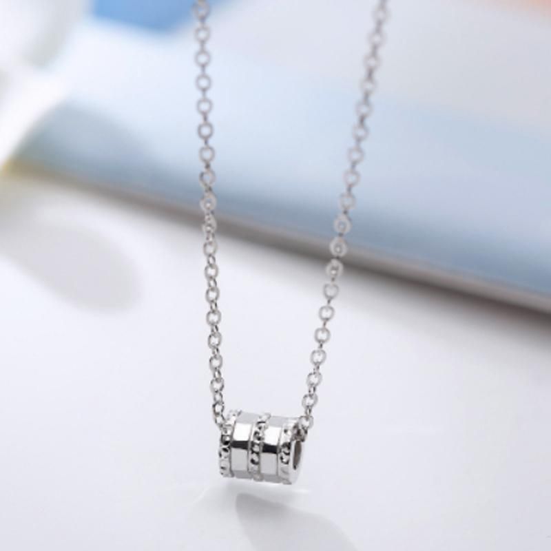 S925 Sterling Silver Plated Copper Small Waist Necklace Mini Design Simple Clavicle Chain