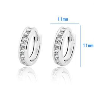 New Cheap Wholesale 925 Sterling Silver Jewelry Hoop Earring