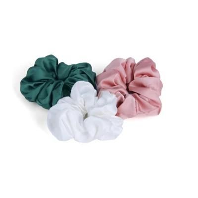 Non-Toxic Luxury Satin Hair Ties Pure Mulberry Scrunchy Set Hair Bands with Scrunchies PAC