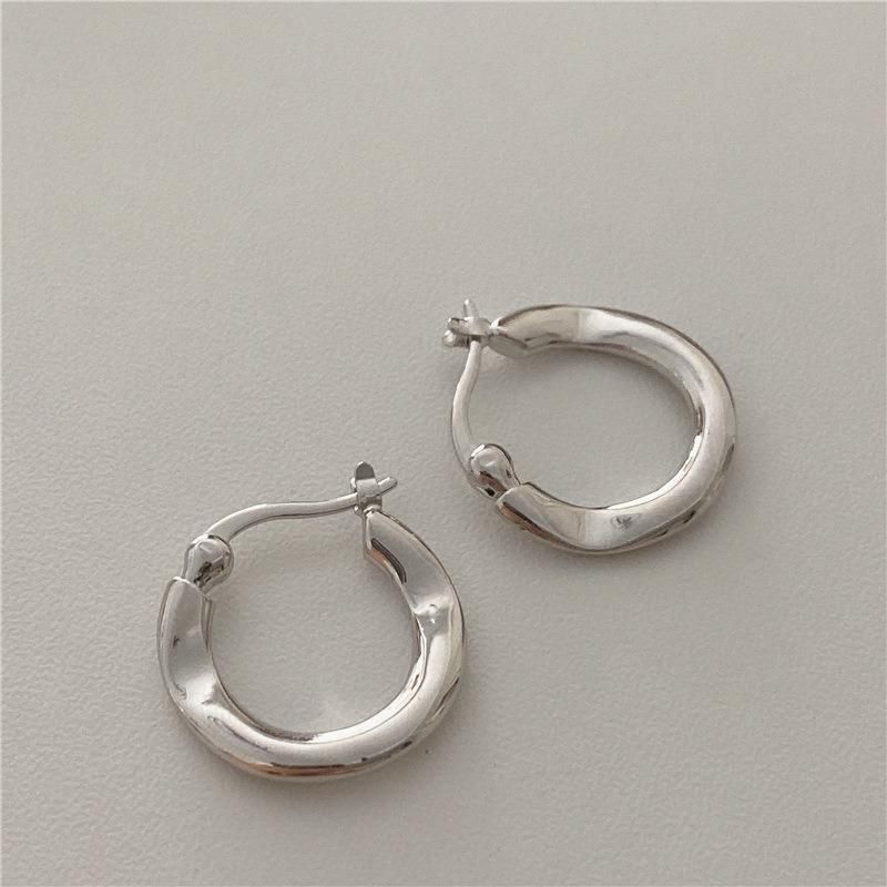 Vintage Jewelry Metal Hook Minimalist Style Geometry Earrings