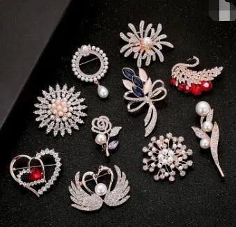Small Rhinestone Pins for Adding Embellishment
