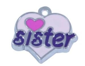 Sister Cute Heart Pendant New Design