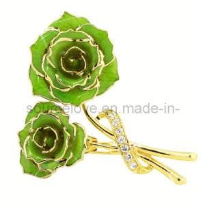 Gold Plated Brooches for Christmas Day (XZ003)