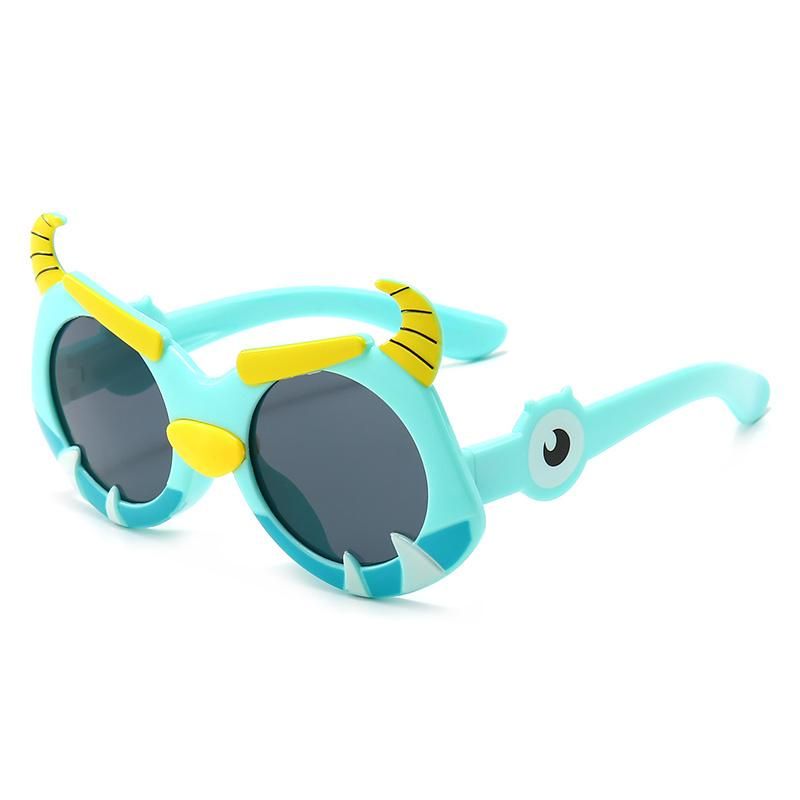 Children′ S Colorful Sun Glasses UV Protection Glasses Boys Girls Personalized Comfortable Eyeglasses Baby Kids Sunglasses