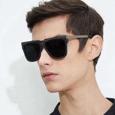 Ready to Ship Man Polarized Light Sunglasses with Metal Temple