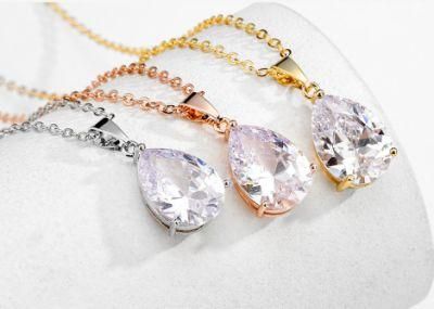 Bridal CZ Necklace Jewelry Set, Wedding Necklace Jewelry Set, Bridesmaid Jewelry Set. Fashion Neckalce Jewelry