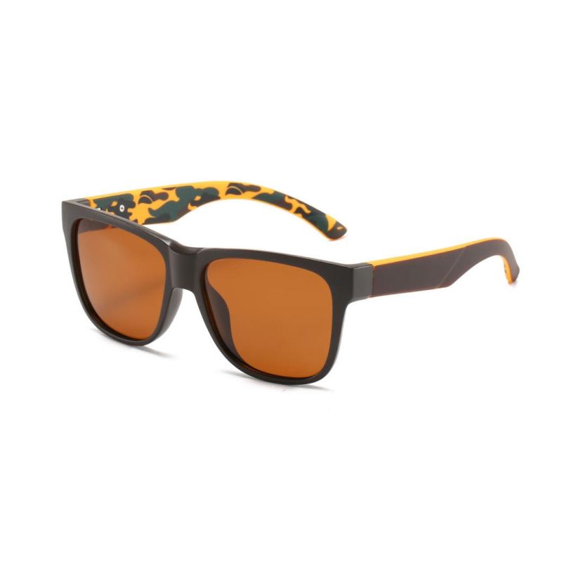 2020 No MOQ Square Classic Unisex Inside Printing Fashion Sunglasses