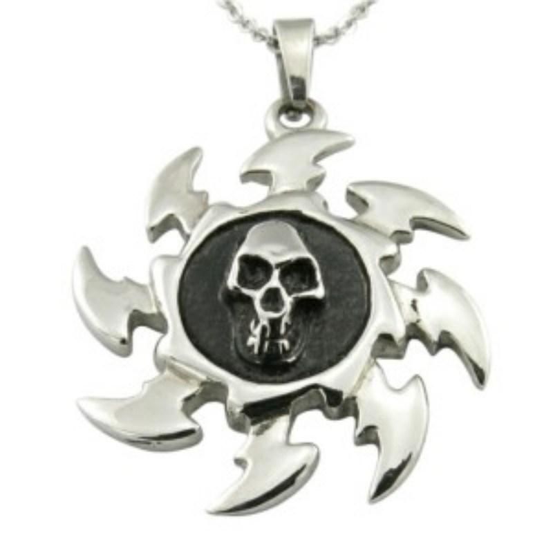 Customize Men Skull Bullet Pendant Men Jewelry