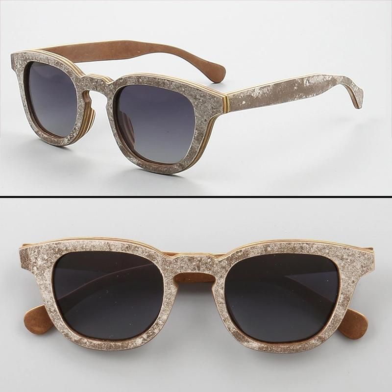 Wood Wooden Sunglasses with Mirror Lens New Top Wooden Eyeglasses