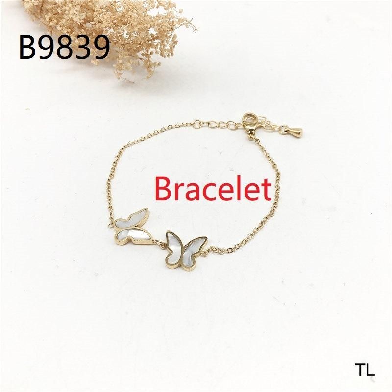 Manufacturer Customized High-Quality Fashion Jewelry Wholesale Women′s Anklet Gold-Plated Stainless Steel