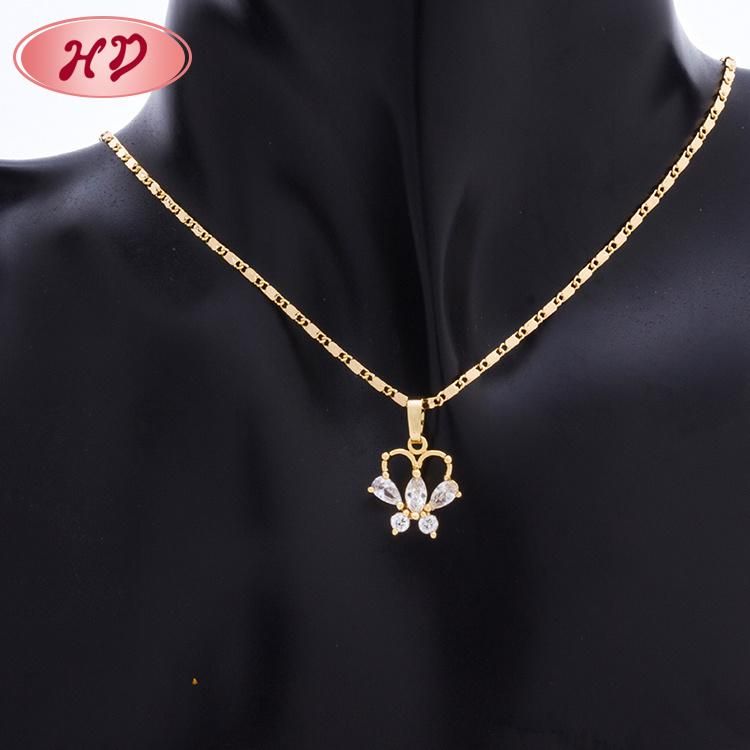 New Design Cubic Zirconia Jewelry Set with Necklace for Women